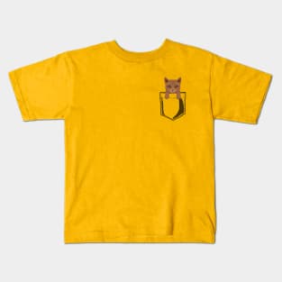 Pocket Somali Kitty Kids T-Shirt